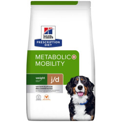 Hill's Prescription Diet Metabolic + Mobility Weight + Joint Care για Σκύλους με Κοτόπουλο 12kg