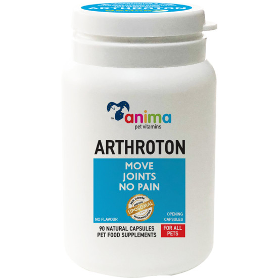 Συμπλήρωμα Διατροφής Anima Pet Vitamin Arthroton 90 Κάψουλες Για Σκύλους Και Γάτες