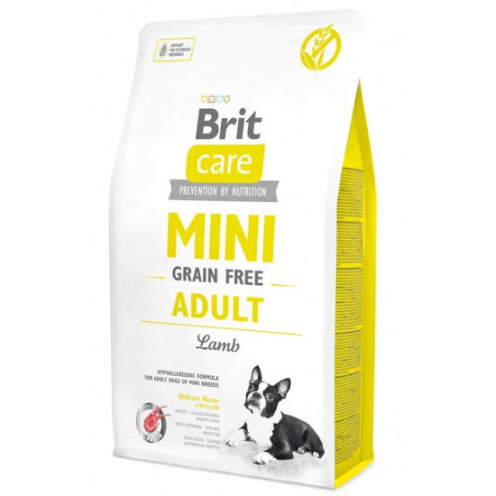 Brit Care Grain Free Adult Mini Lamb 7kg