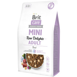 Brit Care - Freeze Dried Raw Delights Beef Mini DOG 2kg