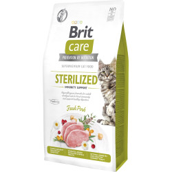 Brit Care - Grain Free Sterilized Immunity Support Pork CAT 7kg