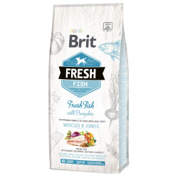 Brit Fresh - Fish Adult Large Muscles & Joints DOG 12kg