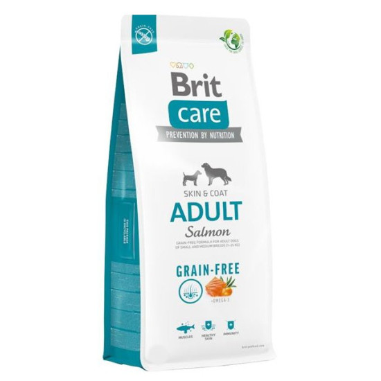 Brit Care DOG Grain Free Adult Salmon 3kg
