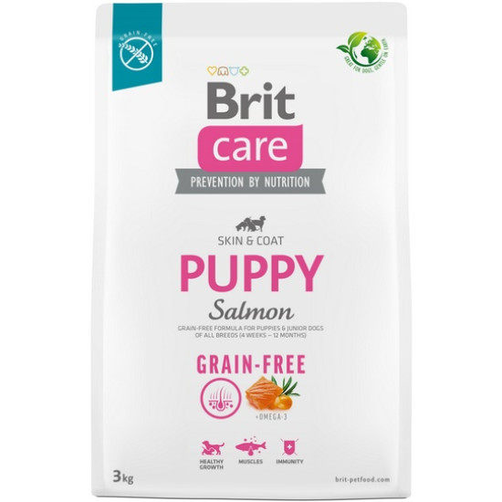Brit Care Grain Free Puppy Salmon & Potato 3kg