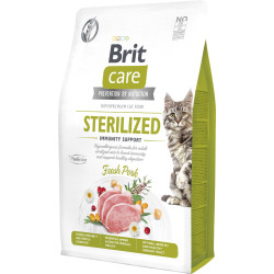 Brit Care - Grain Free Sterilized Immunity Support Pork CAT 2kg