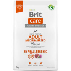 Brit Care - Adult Medium Lamb & Rice DOG 3kg