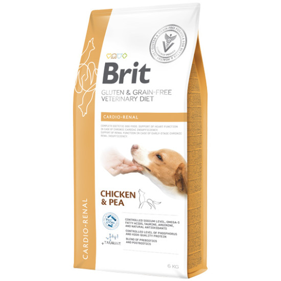Brit VD GF Dog Cardio-Renal 6kg