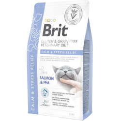 Brit VD - Grain Free Calm & Stress Relief Salmon & Pea CAT 5kg