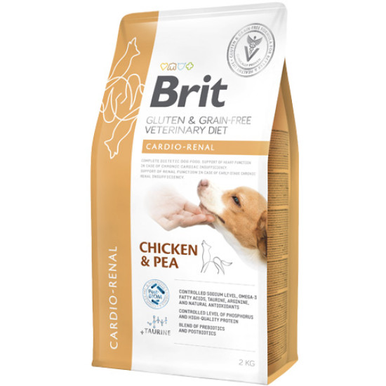 Brit VD GF Dog Cardio-Renal 2kg