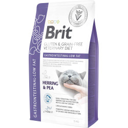 Brit VD - Cat Grain Free Gastrointestinal-Low Fat Herring & Pea CAT 5kg