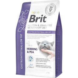 Brit VD - Cat Grain Free Gastrointestinal-Low Fat Herring & Pea CAT 2kg