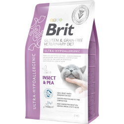 Brit VD - Grain Free Ultra-Hypoallergenic Insect & Pea CAT 2kg