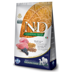 Farmina N&D Low Grain Lamb & Blueberry Adult Medium & Maxi 12kg