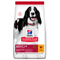 Hill's Science Plan Adult Medium Για Σκύλους Με Κοτόπουλο 14kg