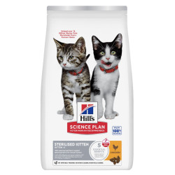 Hill's Science Plan Kitten Sterilised Healthy Development Για Γάτες Με Κοτόπουλο 1,5kg