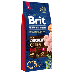Brit Premium By Nature - Adult Large DOG 15kg