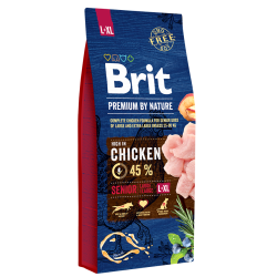 Brit Premium By Nature - Senior Large & Extra Large DOG 15kg