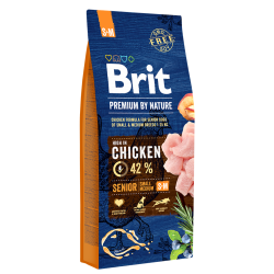 Brit Premium By Nature - Senior Small & Medium DOG 15kg