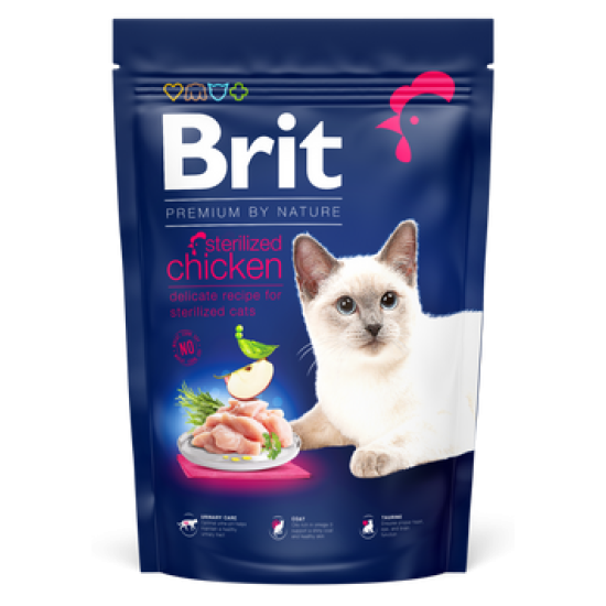 Brit Premium By Nature® Cat Sterilized Chicken 1.5kg
