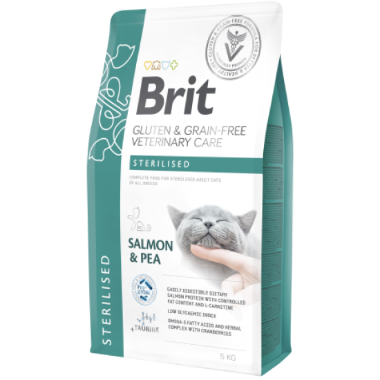 Brit VC - GF Sterilised CAT 5kg