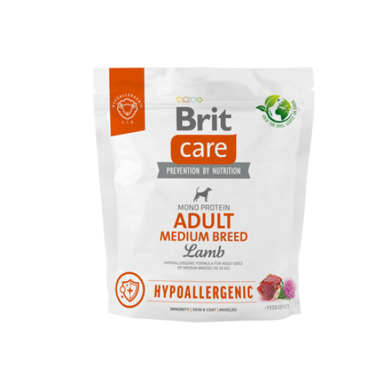 Brit Care - Hypoallergenic® Adult Medium DOG 1kg