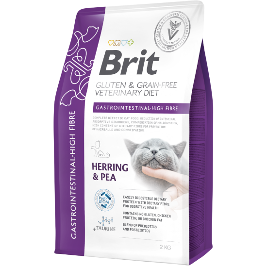 Brit VD - GF Gastrointestinal High Fibre CAT 2kg