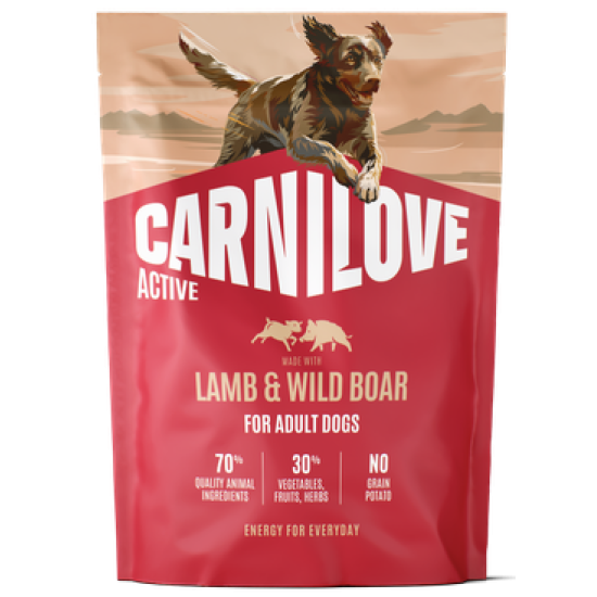 Carnilove Active® Lamb & Wild Boar for Adult Dogs 1.5kg
