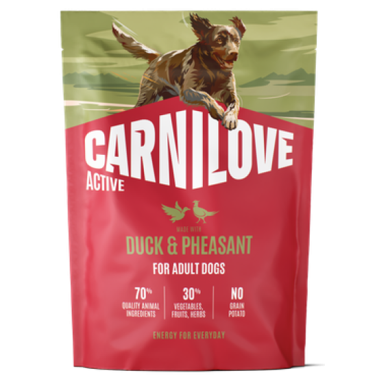 Carnilove Active® Duck & Pheasant for Adult Dogs 1.5kg