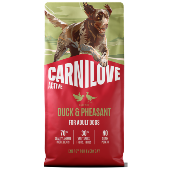 Carnilove Active® Duck & Pheasant for Adult Dogs 12kg