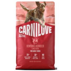 Carnilove Active® Venison & Reindeer & Wild Boar for Adult Dogs 4kg