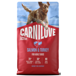 Carnilove Active® Salmon & Turkey for Adult Dogs 4kg