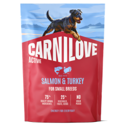 Carnilove Active® Salmon & Turkey for Small Breeds 1.5kg