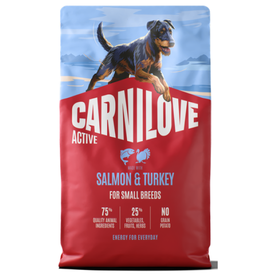 Carnilove Active® Salmon & Turkey for Small Breeds 4kg