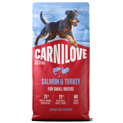 Carnilove Active® Salmon & Turkey for Small Breeds 12kg