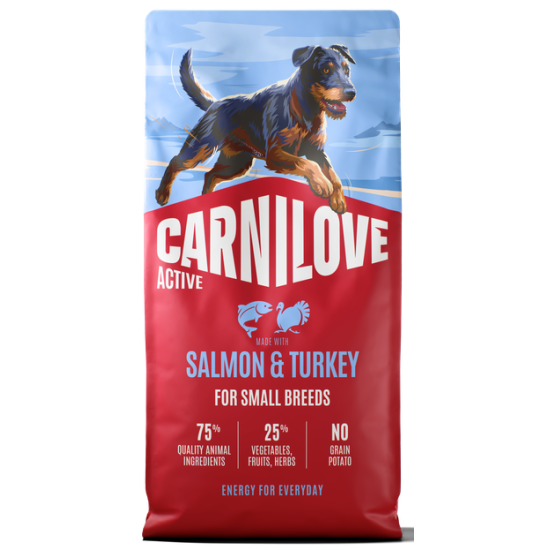 Carnilove Active® Salmon & Turkey for Small Breeds 12kg