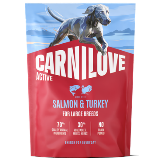 Carnilove Active® Salmon & Turkey for Large Breeds 1.5kg