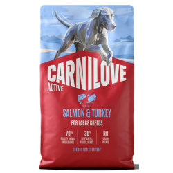 Carnilove Active® Salmon & Turkey for Large Breeds 4kg