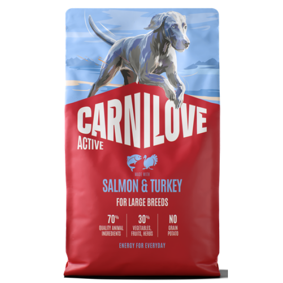 Carnilove Active® Salmon & Turkey for Large Breeds 4kg