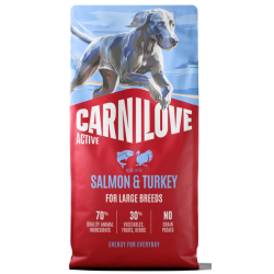 Carnilove Active® Salmon & Turkey for Large Breeds 12kg