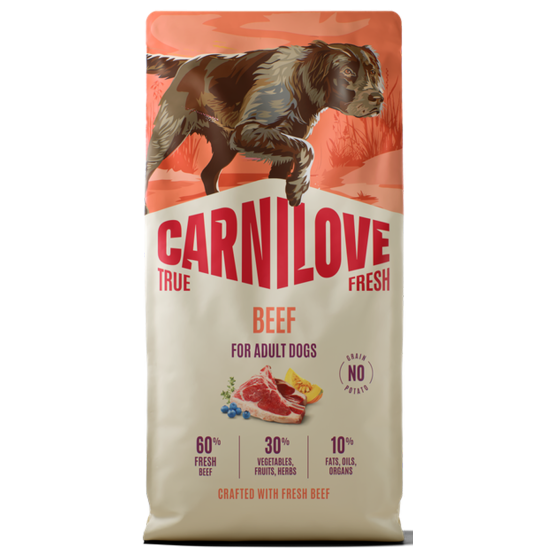 Carnilove True Fresh® Beef for Adult Dogs 12kg