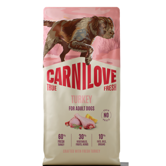 Carnilove True Fresh® Turkey for Adult Dogs 12kg