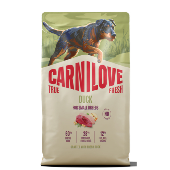 Carnilove True Fresh® Duck for Small Breeds 4kg