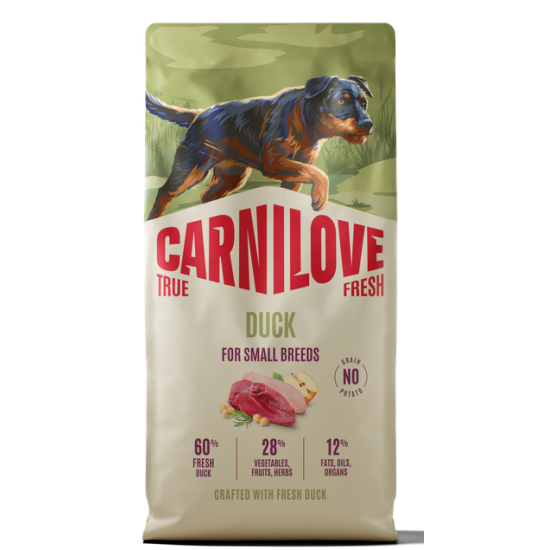 Carnilove True Fresh® Duck for Small Breeds 12kg