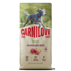 Carnilove True Fresh® Duck for Junior Large Breeds 12kg