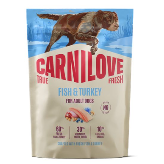 Carnilove True Fresh® Fish & Turkey for Adult Dogs 1.5kg