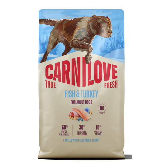 Carnilove True Fresh® Fish & Turkey for Adult Dogs 4kg