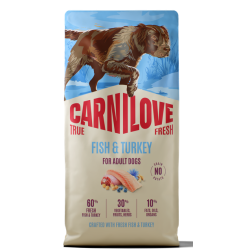Carnilove True Fresh® Fish & Turkey for Adult Dogs 12kg