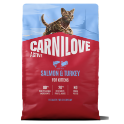 Carnilove Active® Salmon & Turkey for Kittens 2kg