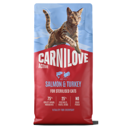 Carnilove Active® Salmon & Turkey for Sterilised Cats 6kg