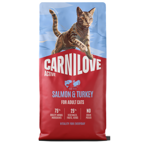 Carnilove Active® Salmon & Turkey for Adult Cats 6kg